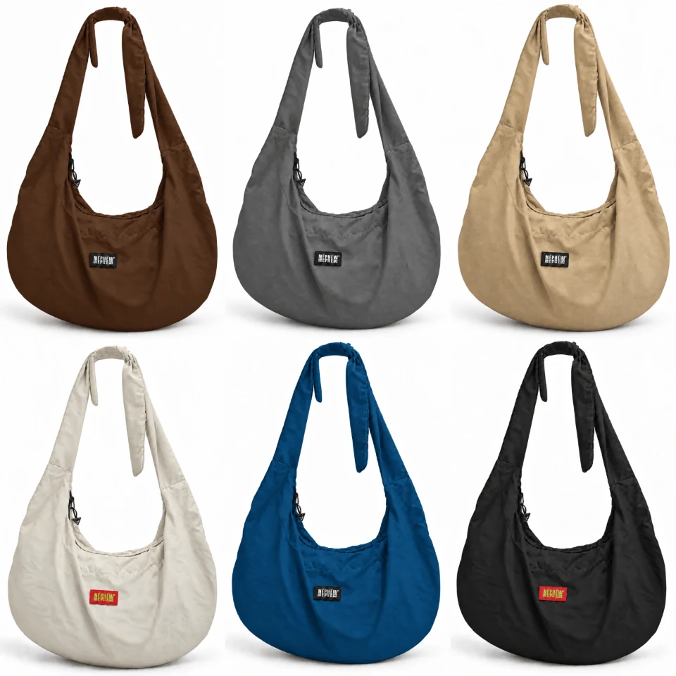 Tsuno DJ Bag Nephew Grande nas cores marrom, cinza, caqui, bege, azul e preto